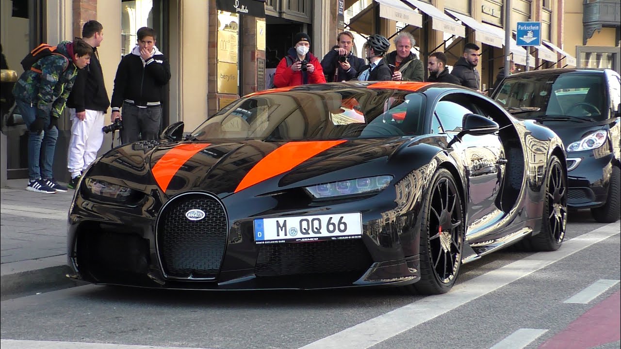 Bugatti Chiron Super Sport 300+ | Start Ups + Driving + Carporn | Munich