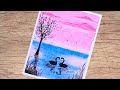 Oil Pastel Painting Tutorial || #Shorts