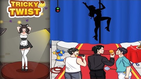 Tricky Twist Level 74 |Help Them Open The Curtains| Walkthrough Solution