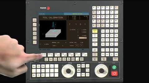Fagor 8055i MC Training DVD : Create, Save and Running a part program (5 of 10)