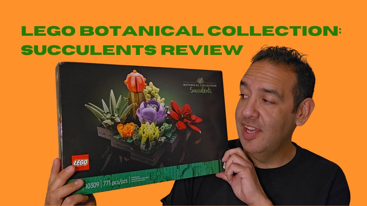 LEGO Botanical Collections: Succulents Review - YouTube