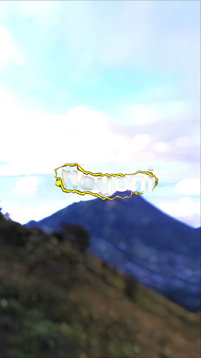 #lirik #nanena #chiyo Nanena Chiyo x Gunung Merbabu Ft Gunung Merapi