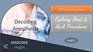 Cpt Anesthesia exploring procedure codes #cpt#anesthesia#cpcexams#medicalcoding#aapc#viral