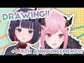 【COLLAB】Drawing With Calli!!! + Myth Announcements!!!