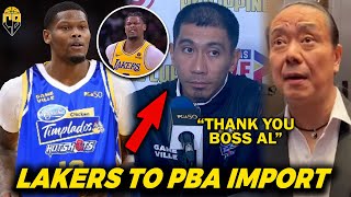 PBA Import na ang former LAKERS next conference! Tiba tiba naman ang SMC sa rekomendasyon!