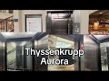 Glass Thyssenkrupp Aurora hydraulic elevator - Pete's Frootique & Fine Foods up to mall Halifax NS