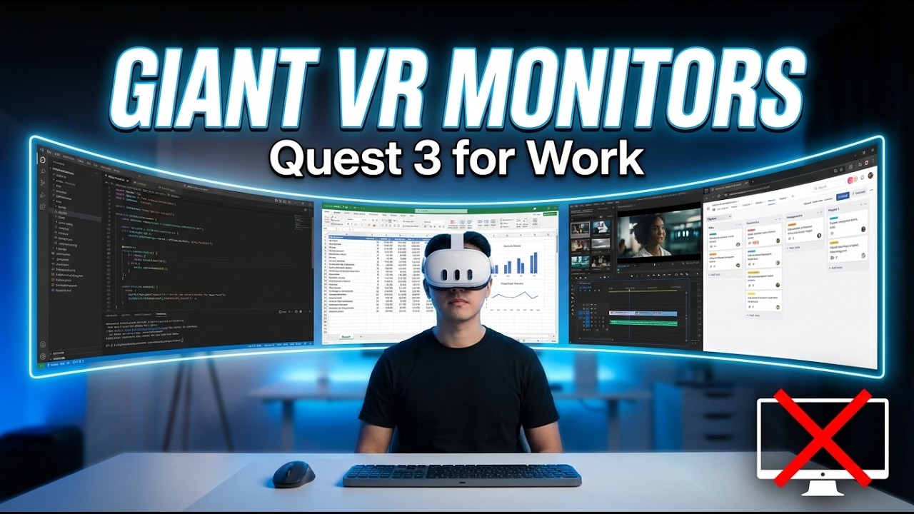 How to Use Meta Quest 3 as a Huge Virtual Monitor #VRGuide #quest3 ...
