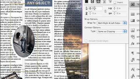 Adobe InDesign CS5.5 - Objects and Text
