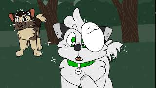 Dog Dream finds a baby woof (a tiny animation)