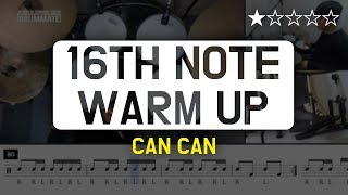 [Lv.02]  16TH NOTE  WARM-UP : CAN CAN  (칸칸 : 16분음표 워밍업) (★☆☆☆☆)