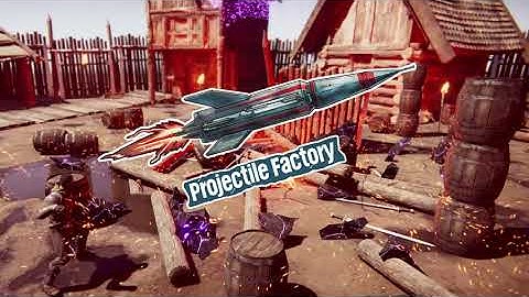 Projectile Factory • Behavior Based Projectiles • For Game Devs on Asset Store