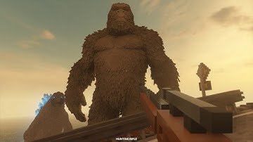 Try Play Teardown Mod GODZILLA VS KONG, Who will win?