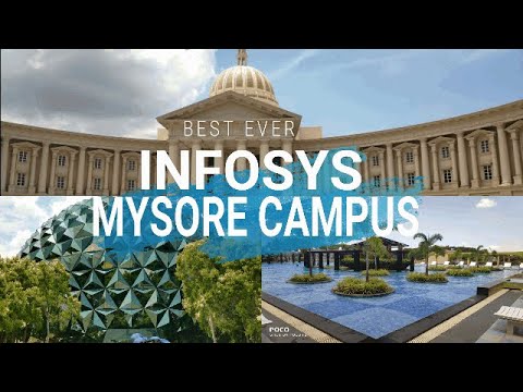Infosys Mysore Campus Tour Youtube