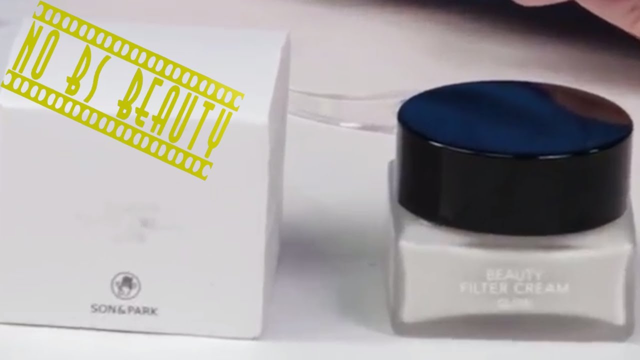 Son and Park Beauty Filter Cream Glow Review and Swatches 🆕 YouTube