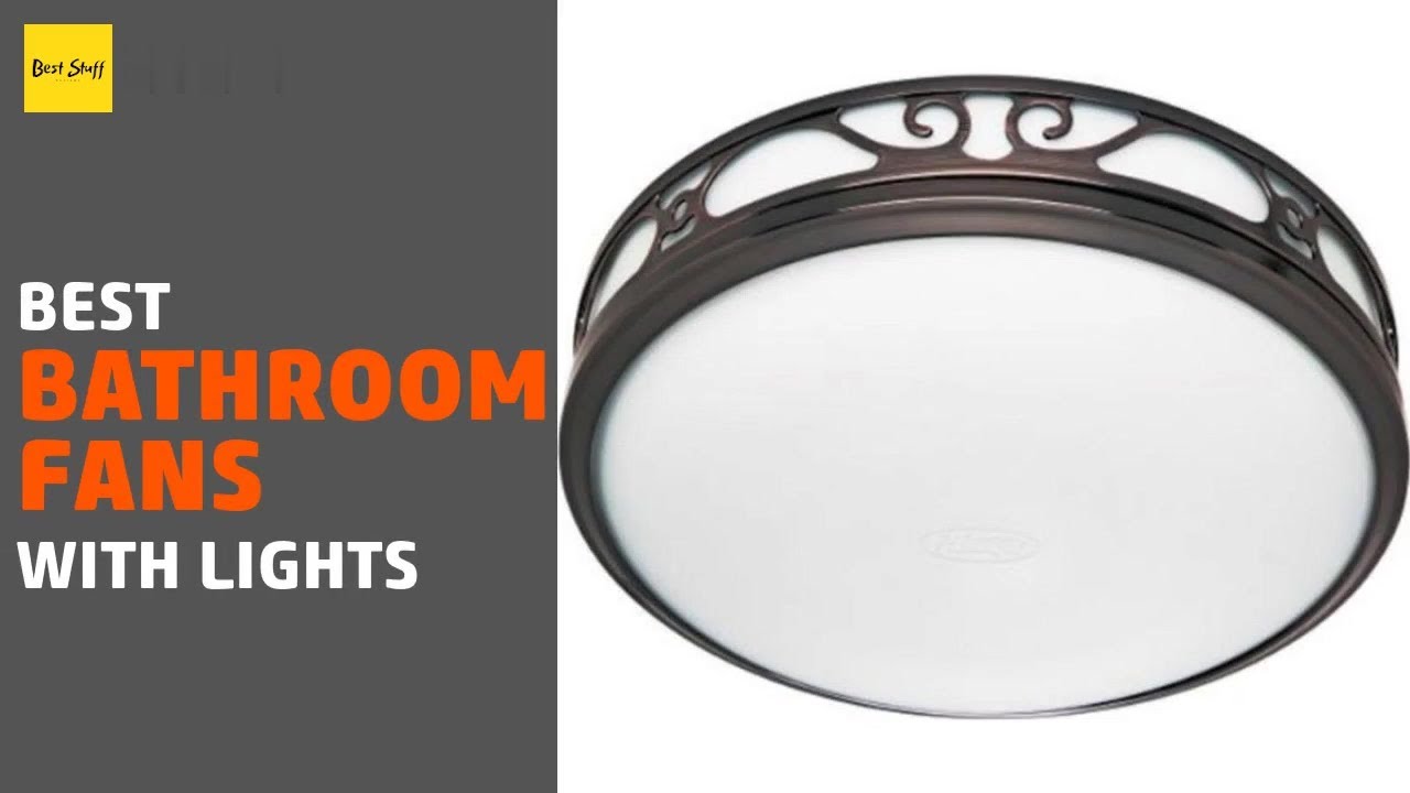 🌵7 Best Bathroom Fans With Lights 2020 - YouTube