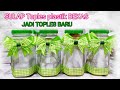 CARA MEMBUAT TOPLES PLASTIK BEKAS JADI TOPLES CANTIK