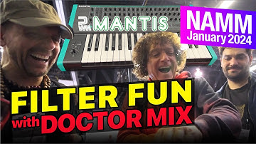 Doctor Mix & Anthony Check Out the PWM Mantis Synth | NAMM 2024