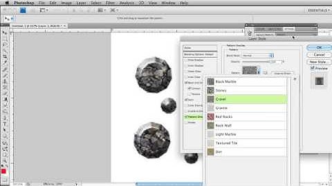 How to make rubies, diamonds and gems in Photoshop with layer styles