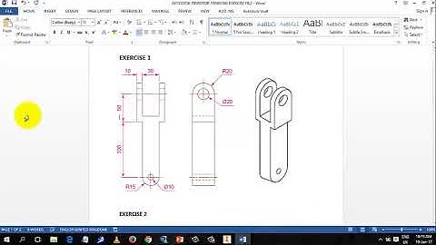 VIDEO 10 - MACHINE DESIGN WITH AUTODESK INVENTOR - CREATING SKETCHES AND PARTS   PART 4
