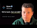 Enron is back… let’s talk.