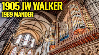 🎵 Rochester Cathedral Organ Demonstration (UK's LOUDEST organ?)