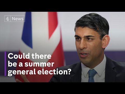 Rishi Sunak refusing to rule out July general election