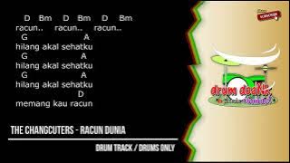 The Changcuters - Racun Dunia (drums only) [chord gitar & lirik]