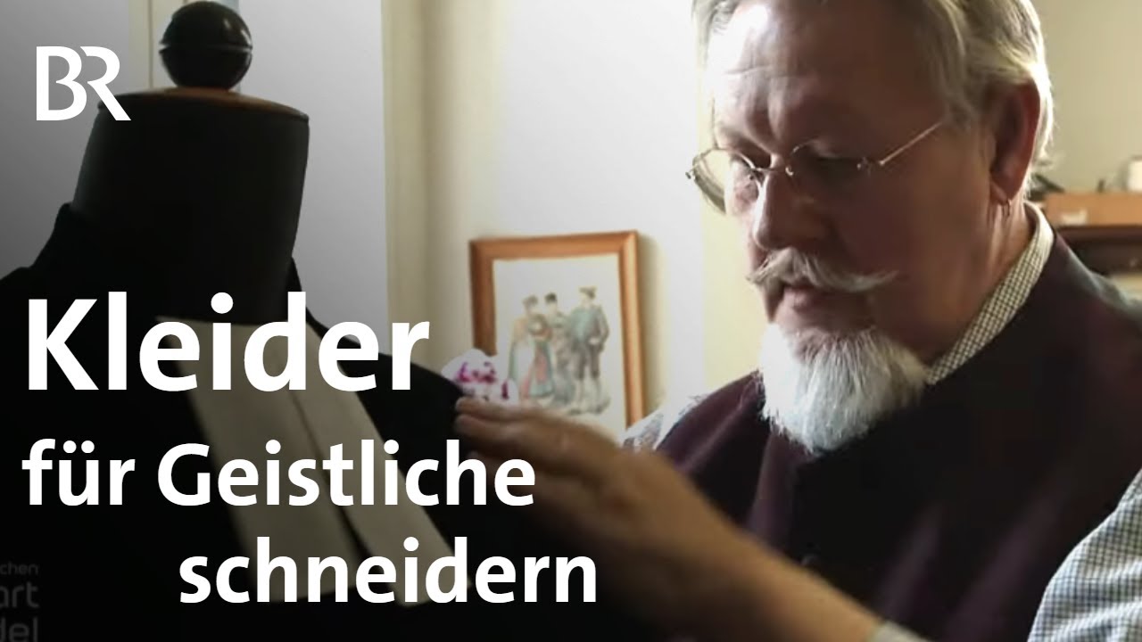 Altehrwürdige Amtstracht: Talarschneider Reinhard Albrecht | Zwischen Spessart und Karwendel | BR