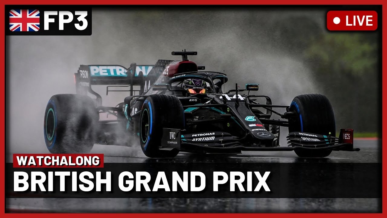 F1 Live - British GP Free Practice 3 Watchalong Live timings