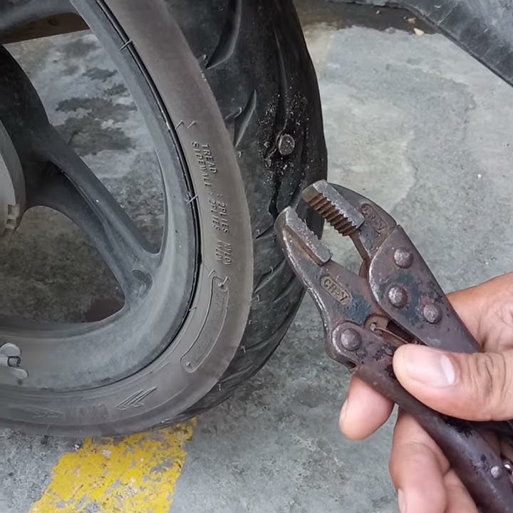 tire sealant effective or not size 4 nail removal in motorcycle tire