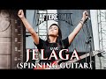 RISSA GEEZ - JELAGA - SPINNING GUITAR (AFTERCOMA) | Live at IndieBash ( Guitar Cam )