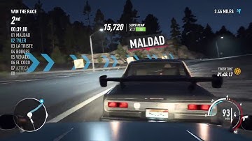 Need for Speed™ Payback - Graveyard Shift Race 2 - Win