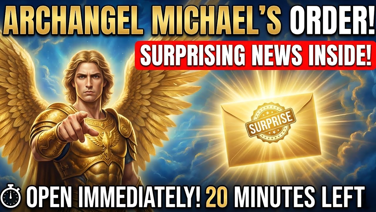 🔴ARCHANGEL MICHAEL'S ORDER: "Open This Envelope Right Now!" (Surprising News Inside) 📩