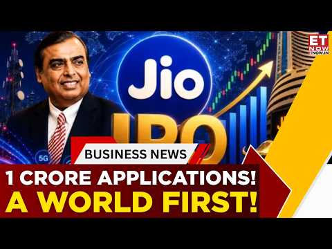 Jio IPO Creates Global History! 1 Crore Applications, ₹7 Lakh Crore Demand | Business News