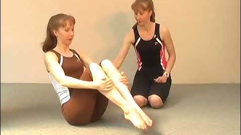 Pilates Workout Exercise: Rolling Like a Ball