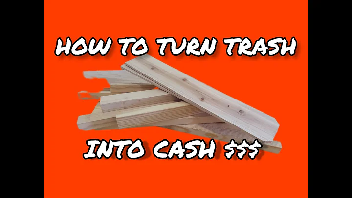 MAKING MONEY WITH SCRAP WOOD | ALL PROFIT WOOD PROJECT