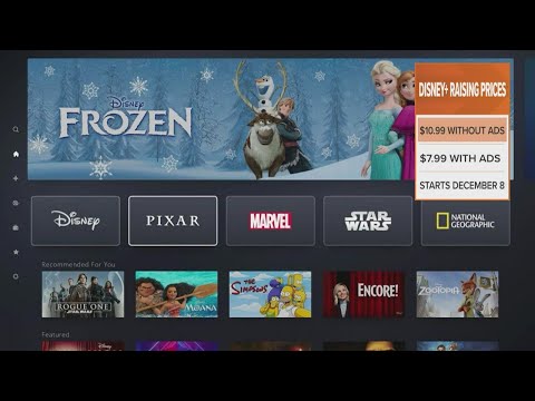 Disney+ ad-free subscription cost to increase 38% in December