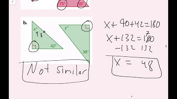 Similar Triangles (3.4 Big Ideas Math - Grade 8)