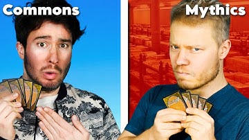 Commons vs Uncommons vs Rares vs Mythics
