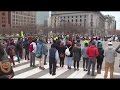 Cleveland protest blocks public square