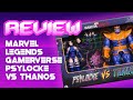 Marvel Legends Gamervese Psylocke vs Thanos Review