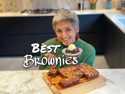 FESTIVE BROWNIES WITH A TWIST  How to make BEST Christmas Brownies  Food with Chetna