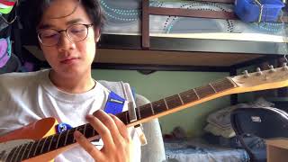 quick riff in CGDGBD