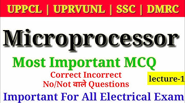 Microprocessor mcq questions and answers | microprocessor mcq | microprocessor tutorial | lecture-1