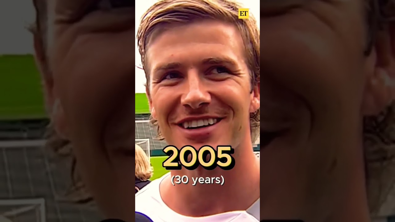 David Beckham Evolution 