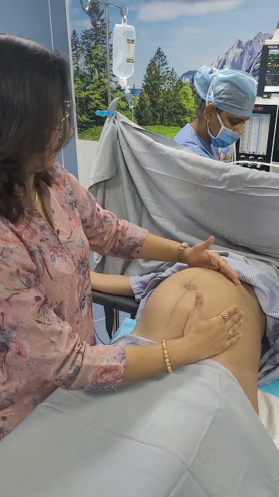 Baby examination By Gynaecologist