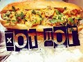 Хот-дог с сырным соусом | hot-dog