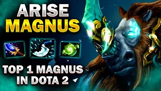 10 minutes of Ar1Se- Magnus outplaying his enemies - Best Magnus in Dota 2