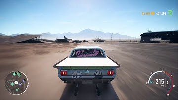 NFS payback derelict Ford Mustang drag superbuild