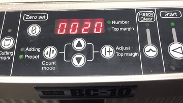 BUSINESS CARD CUTTER